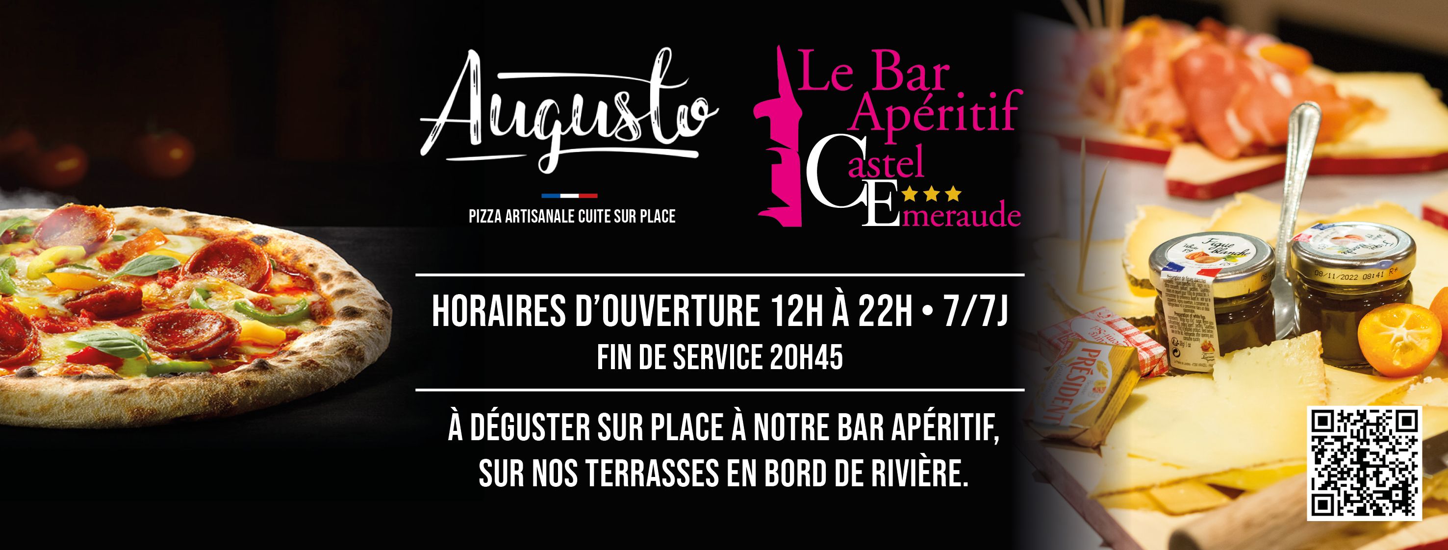 QR code castel emeraude