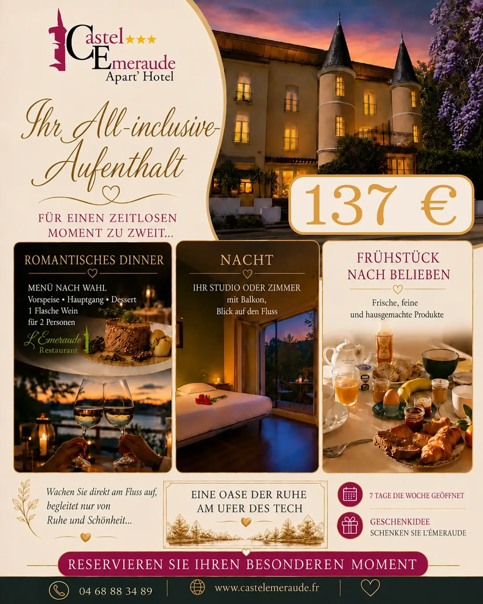 All-inclusive-Aufenthalt Angebot - Castel Émeraude